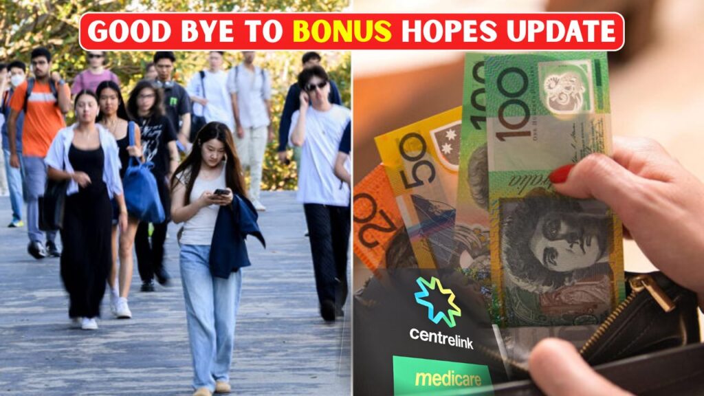 Goodbye Centrelink Bonus