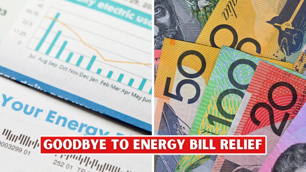 Goodbye to Energy Bill Relief