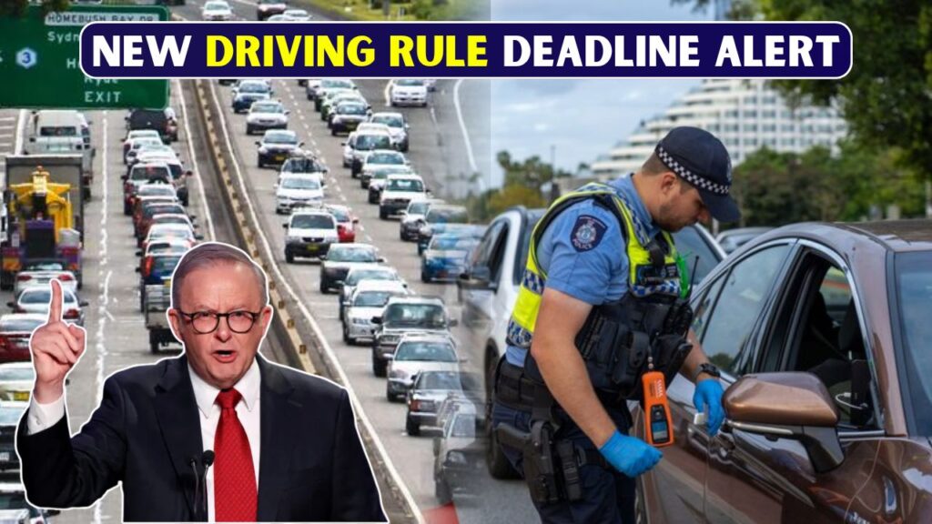 New Driving Rule Deadline Alert