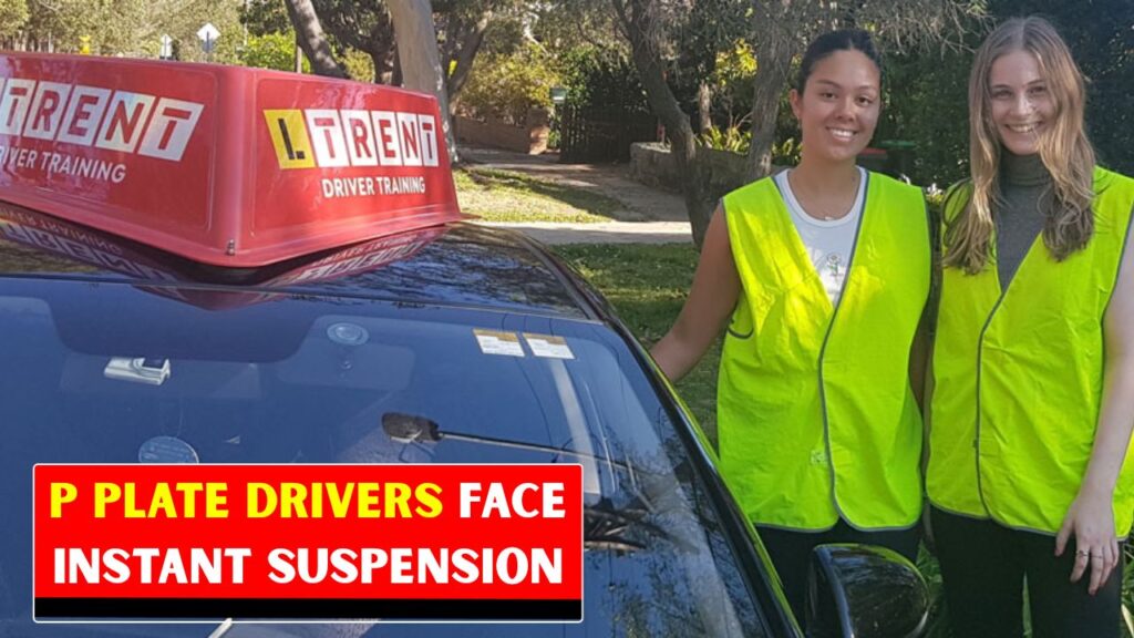 P-Plate Drivers Face Immediate