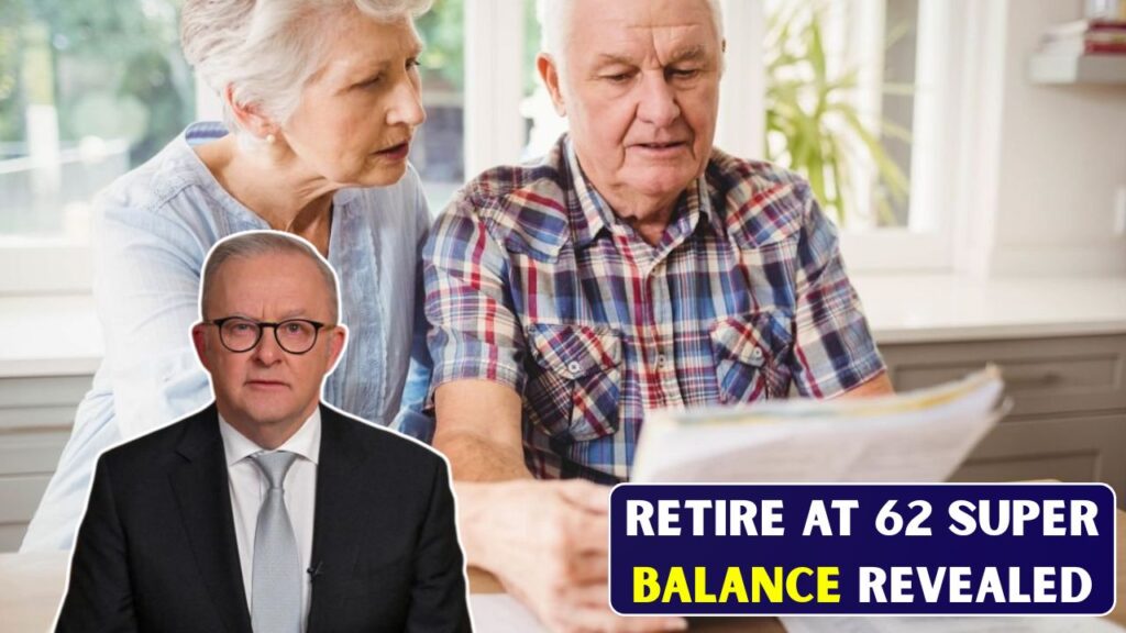 Retire At 62 Super Balance Revealed