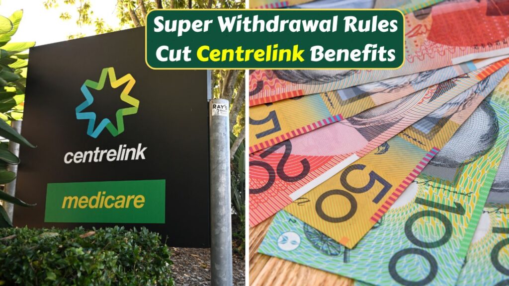 Super Withdrawal Rules Cut Centrelink Benefits