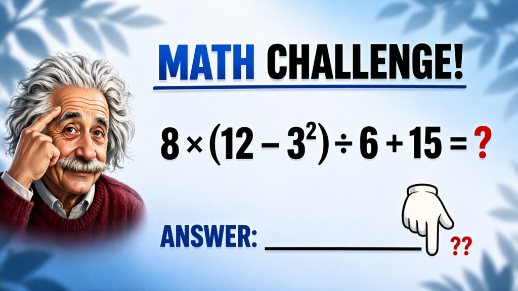 Math challenge: